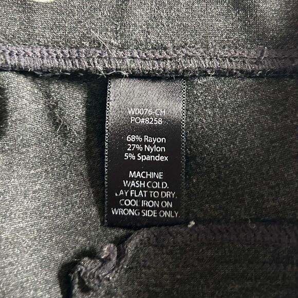 Betabrand Dress Pant Yoga Pants in gray size small - Picture 6 of 13